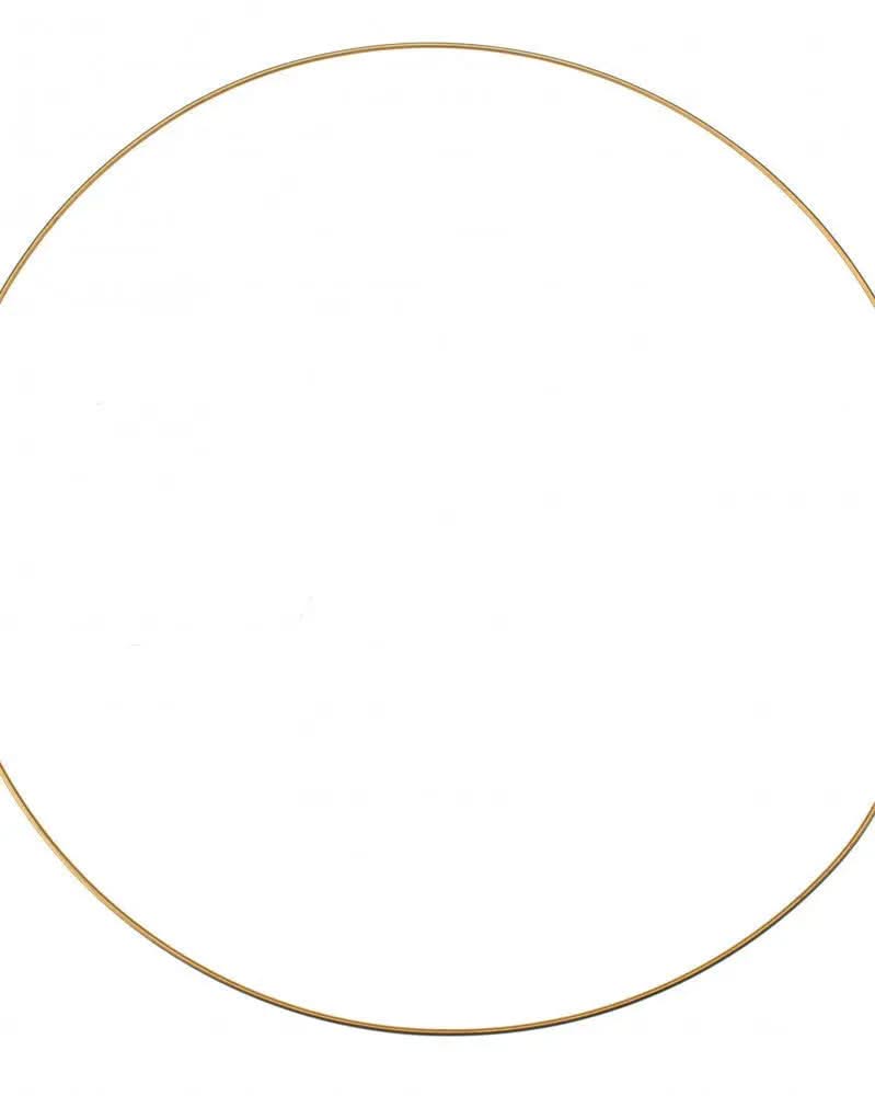 Metallring goldfarben, 60x0,4cm - Kidis Art