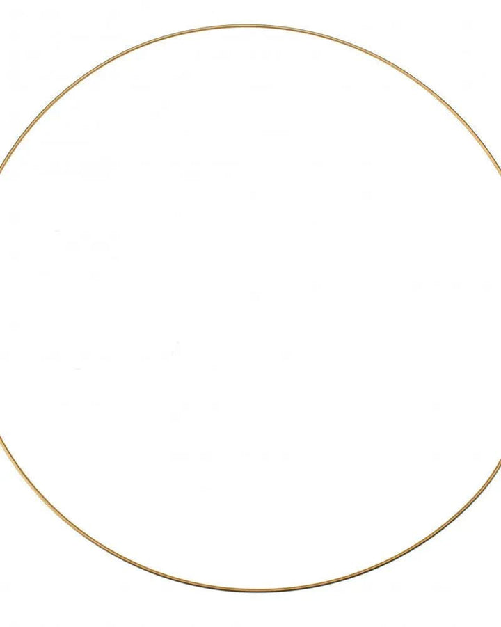 Metallring goldfarben, 60x0,4cm