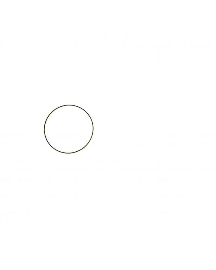 Metallring schwarz, 15x0,3cm