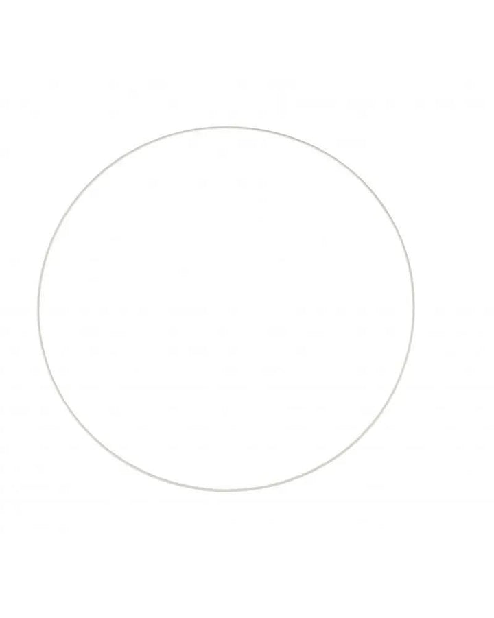 Metallring weiss,50x0,4cm