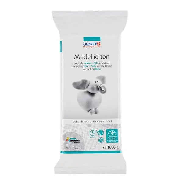 Modellierton weiss 1000g