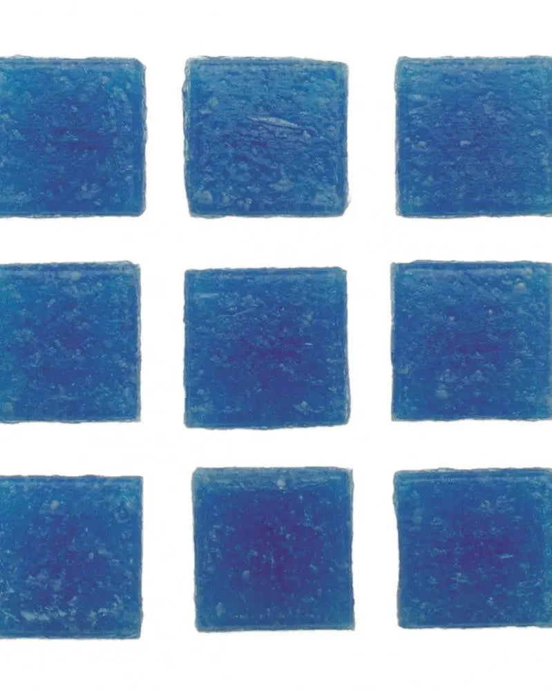 Mosaiksteine 10x10mm 100g dunkelblau