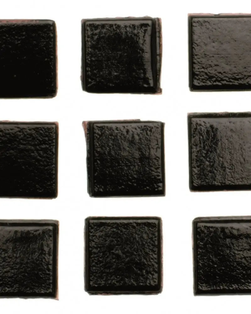 Mosaiksteine 10x10mm 100g schwarz