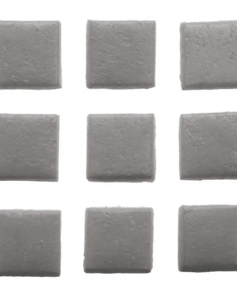 Mosaiksteine 20x20mm 100g dunkelgrau - Kidis Art