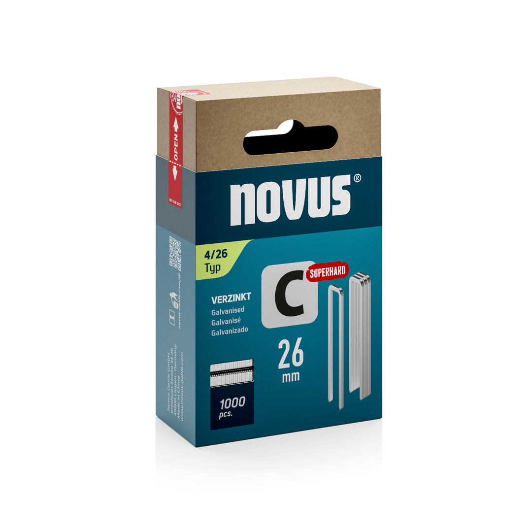 Schmalrückenklammer C Typ 4