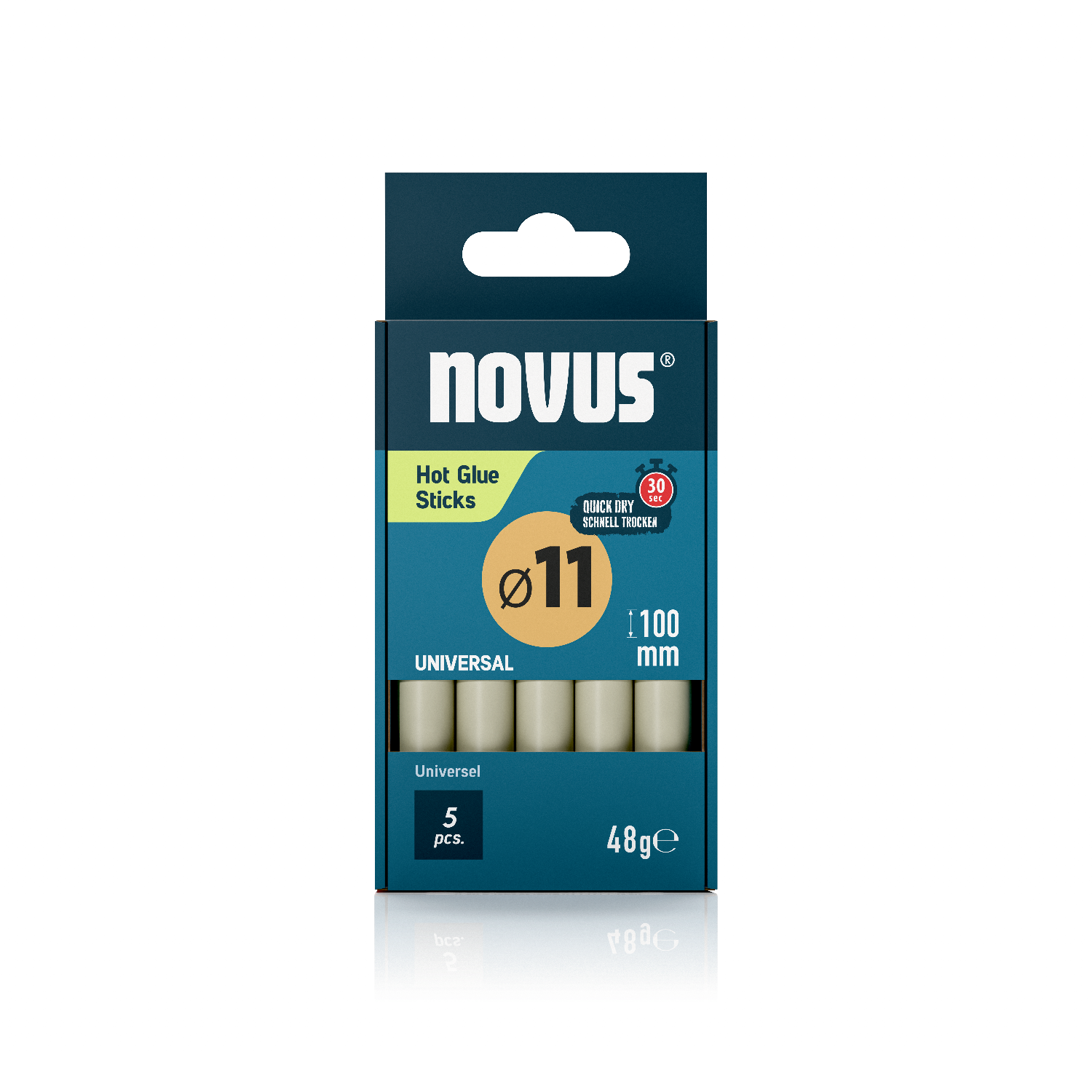 Heißklebesticks universal  11 mm,  20 Stück per Pack