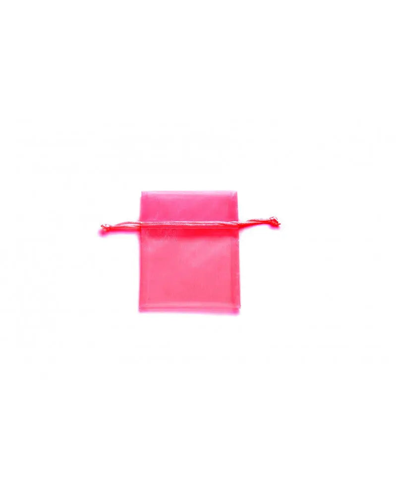Organzasäckchen 12,5x16 cm 4Stk rot