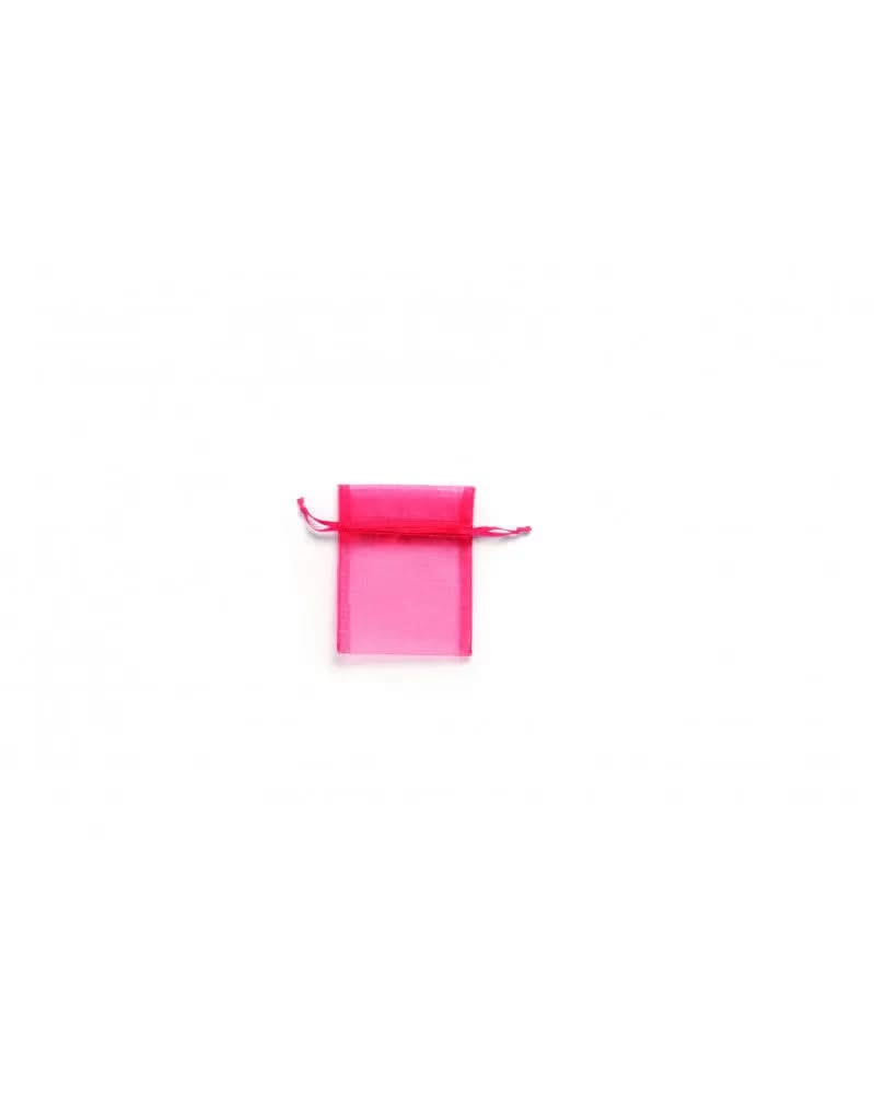 Organzasäckchen 8x10 cm 6Stk rot - Kidis Art