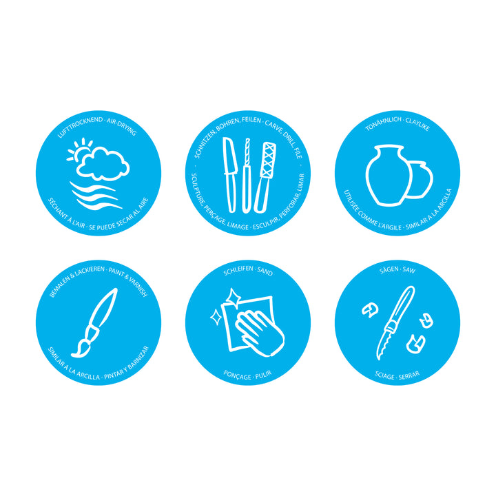 FIMO Air Basic weiss 500 g - Kidis Art