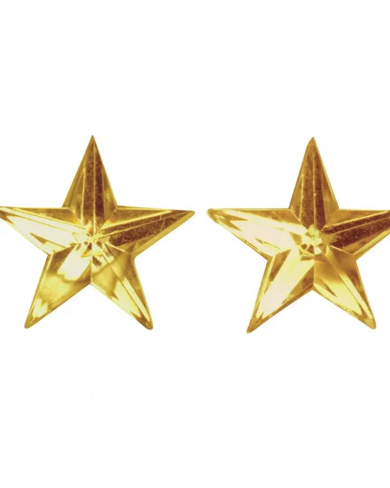 P&D Sterne 11mm 30 St gold selbstklebend - Kidis Art
