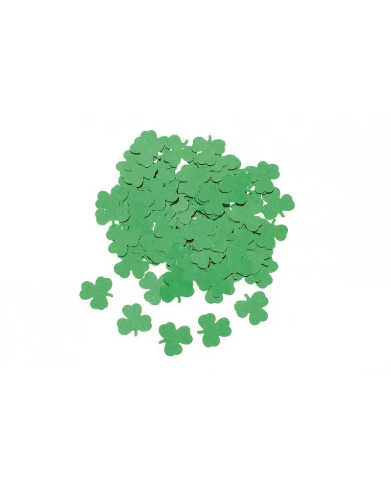 Pailletten Kleeblatt grün 15g