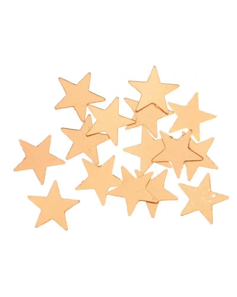 Pailletten Sterne, goldfarben 11mm/15g - Kidis Art