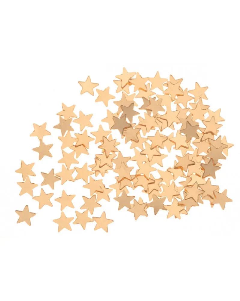 Pailletten Sterne, goldfarben 5mm/15g - Kidis Art