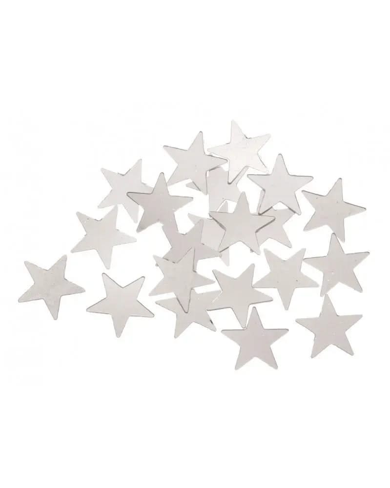 Pailletten Sterne, silberf. 11mm, 15g - Kidis Art