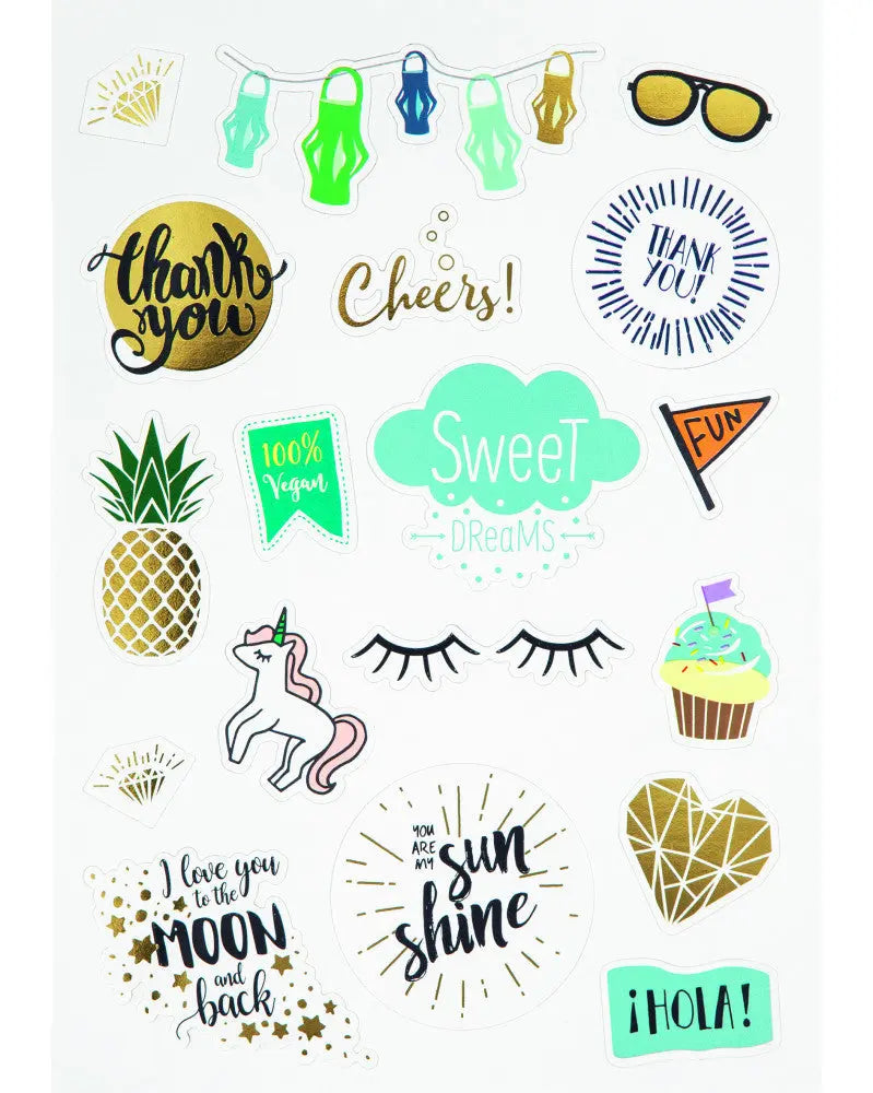 Paper-Patches Nobles DinA5 5 Blatt mit 300St 3D-Klebepads
