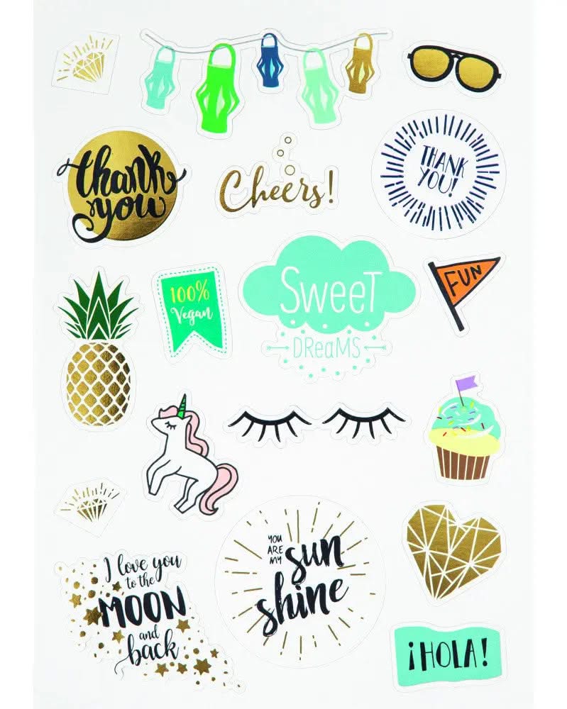 Paper-Patches Nobles DinA5 5 Blatt mit 300St 3D-Klebepads - Kidis Art
