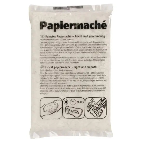 Papiermaché pulverförmig