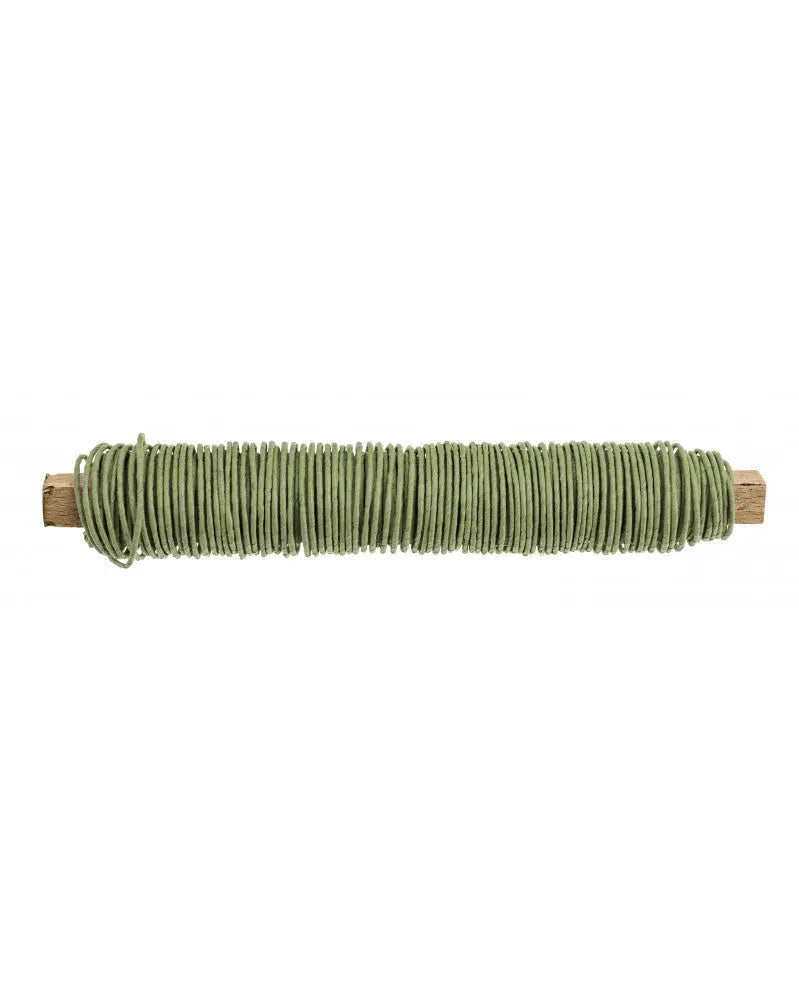 Papierwickeldraht 0,8mm, 22m grün