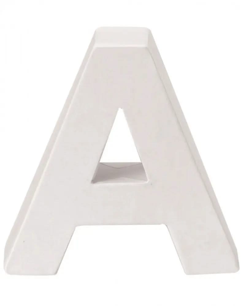 Papp-Buchstabe A 10x3,5cm FSC Mix - Kidis Art