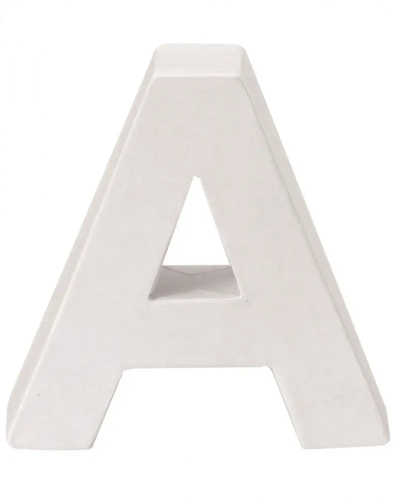 Papp-Buchstabe A 10x3,5cm FSC Mix