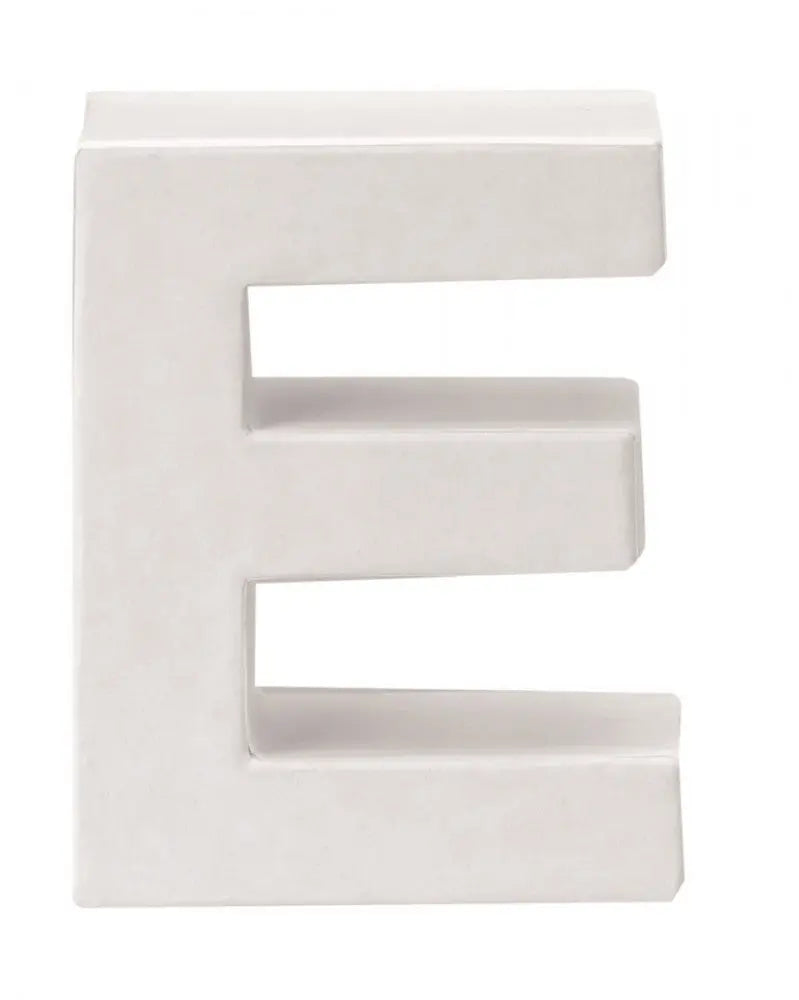 Papp-Buchstabe E 10x3,5cm FSC Mix