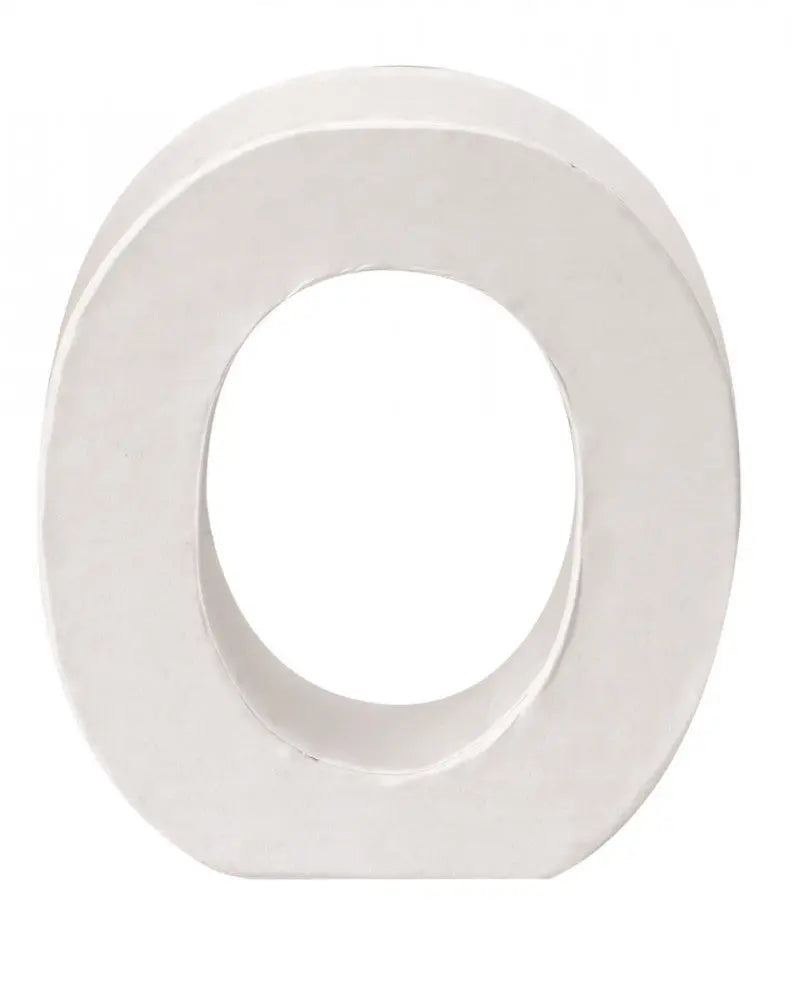 Papp-Buchstabe O 10x3,5cm FSC Mix