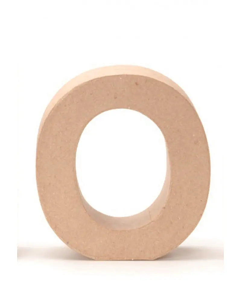 Papp-Buchstabe O 17,5X5,5cm