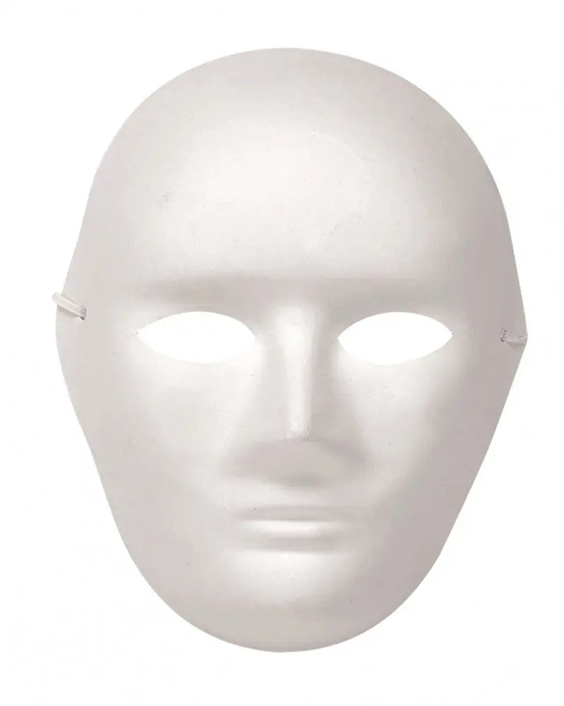 Papp-Maske Mann 19x24cm 1St