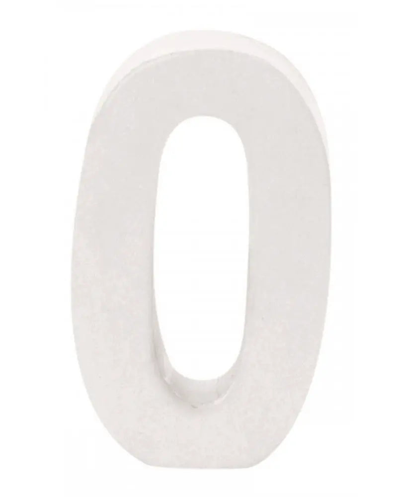 Papp-Zahl 0 10X3,5cm FSC Mix