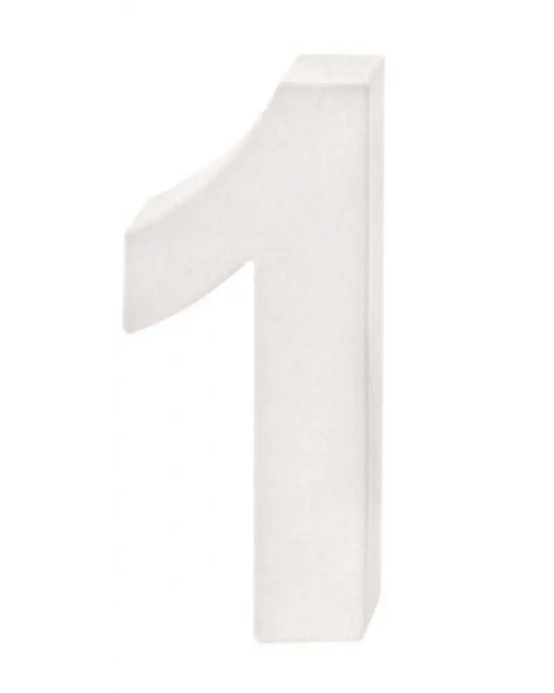 Papp-Zahl 1 10X3,5cm FSC Mix