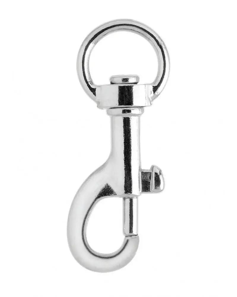 Paracord Karabiner Haken 2Stk 48mm chrom - Kidis Art