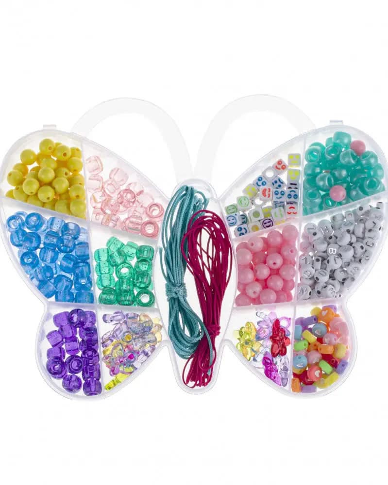 Perlen-Schmuckset 510St Schmetterling - Kidis Art