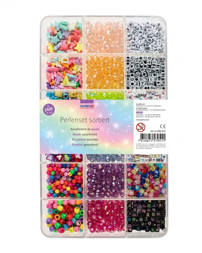 Perlenset 2, sortiert - Kidis Art