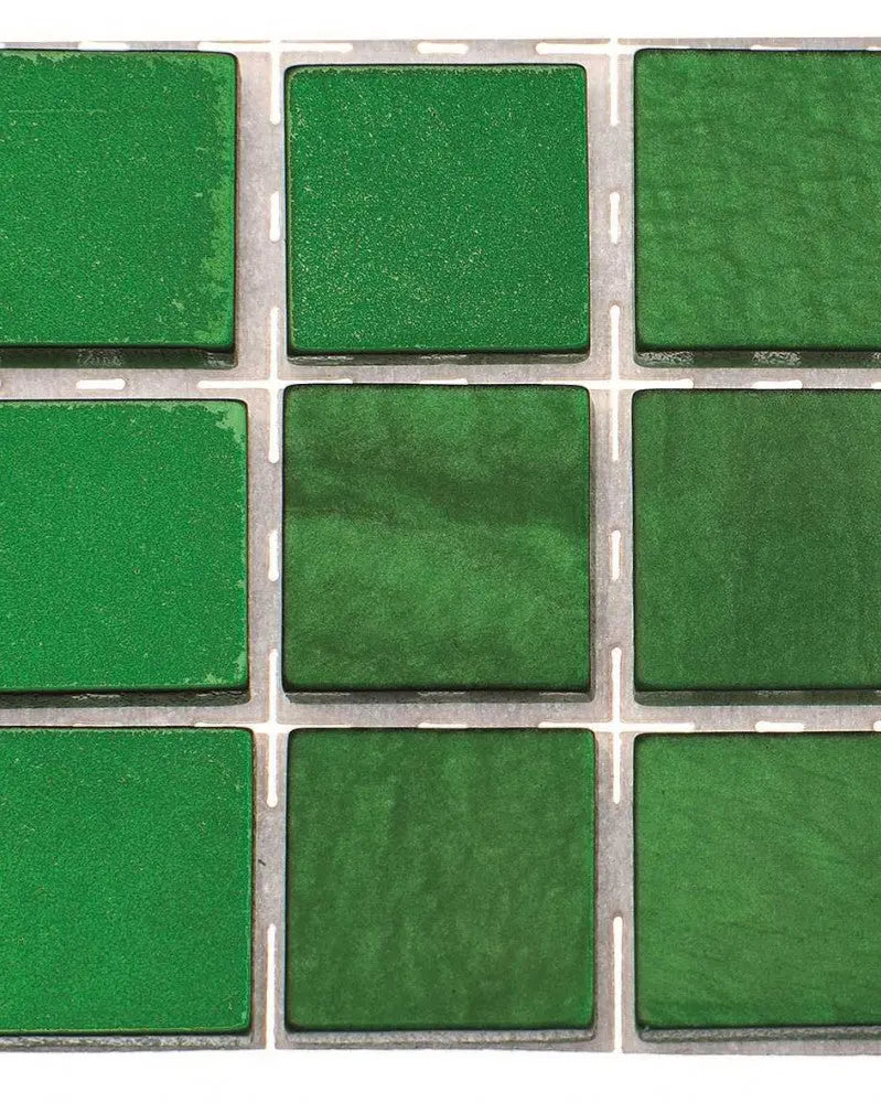 Poly-Mosaic 10x10mm 63St dunkelgrün