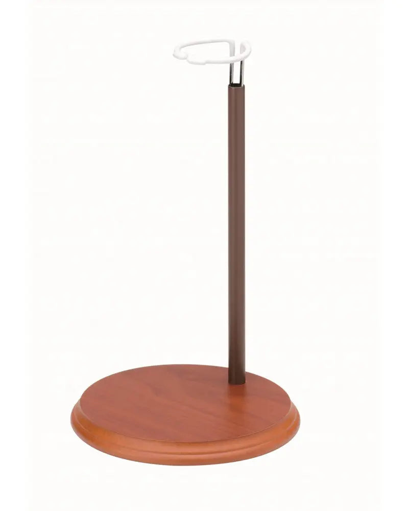 Puppenständer m.Holzrondelle, 40-50cm