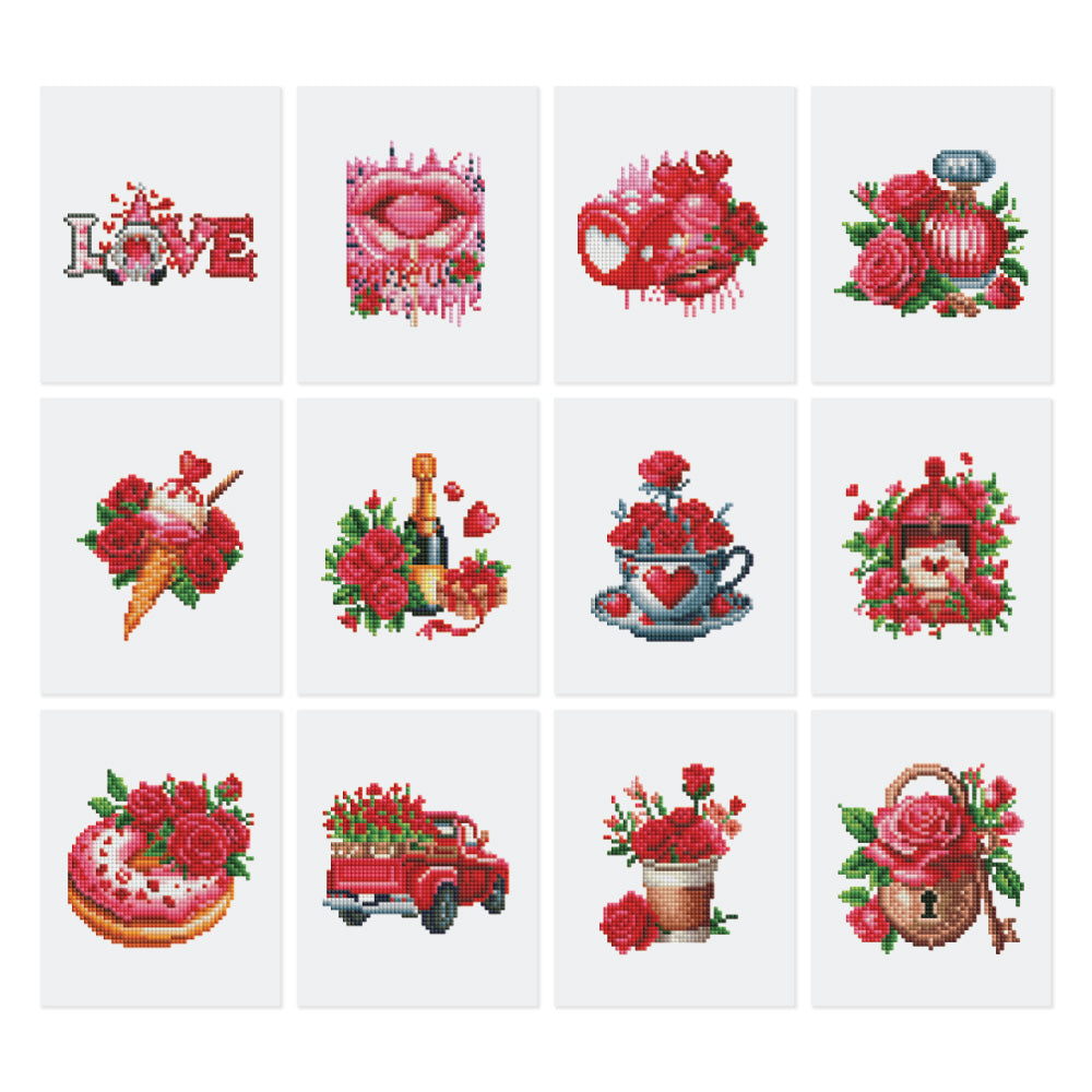 Mini-Serie Diamond Painting – Romantik - Kidis Art