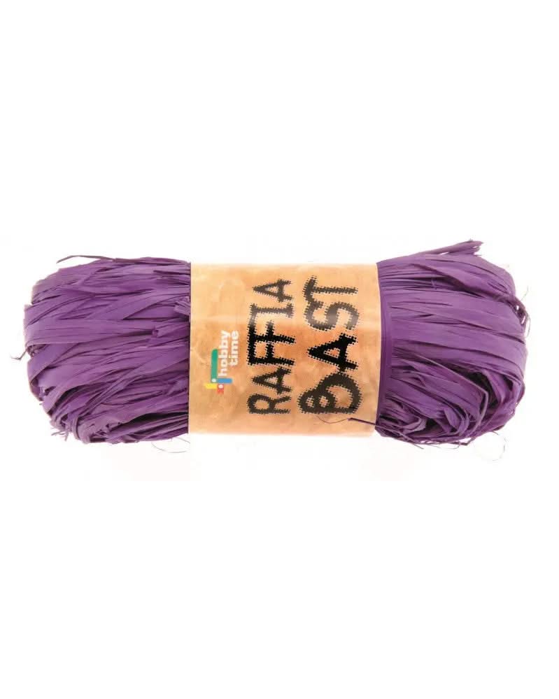Raffia-Bast 50g lavendel - Kidis Art