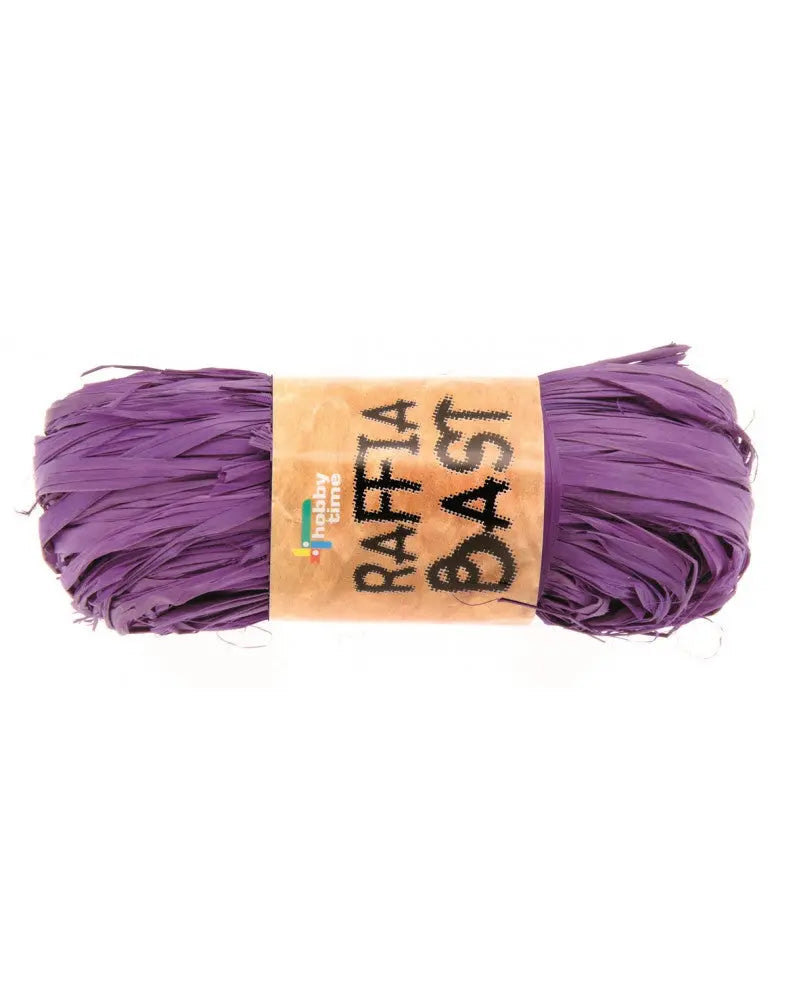 Raffia-Bast 50g lavendel