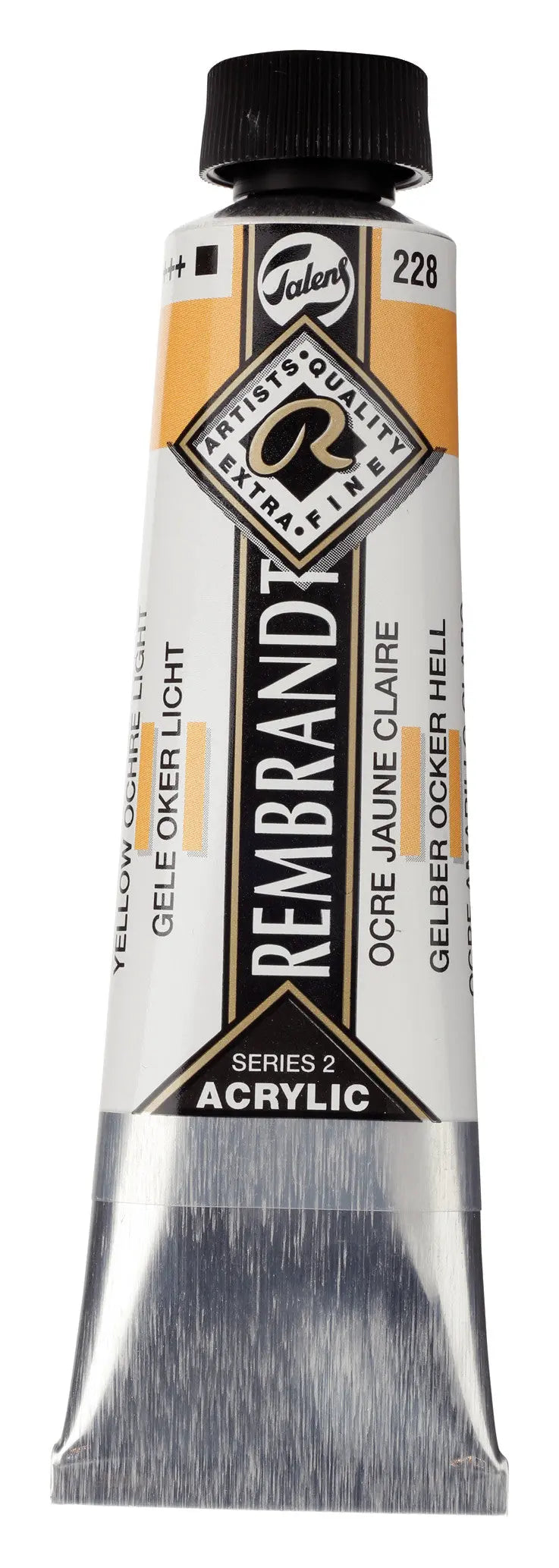 Rembrandt Acrylfarbe Tube 40 ml Gelber Ocker Hell 228