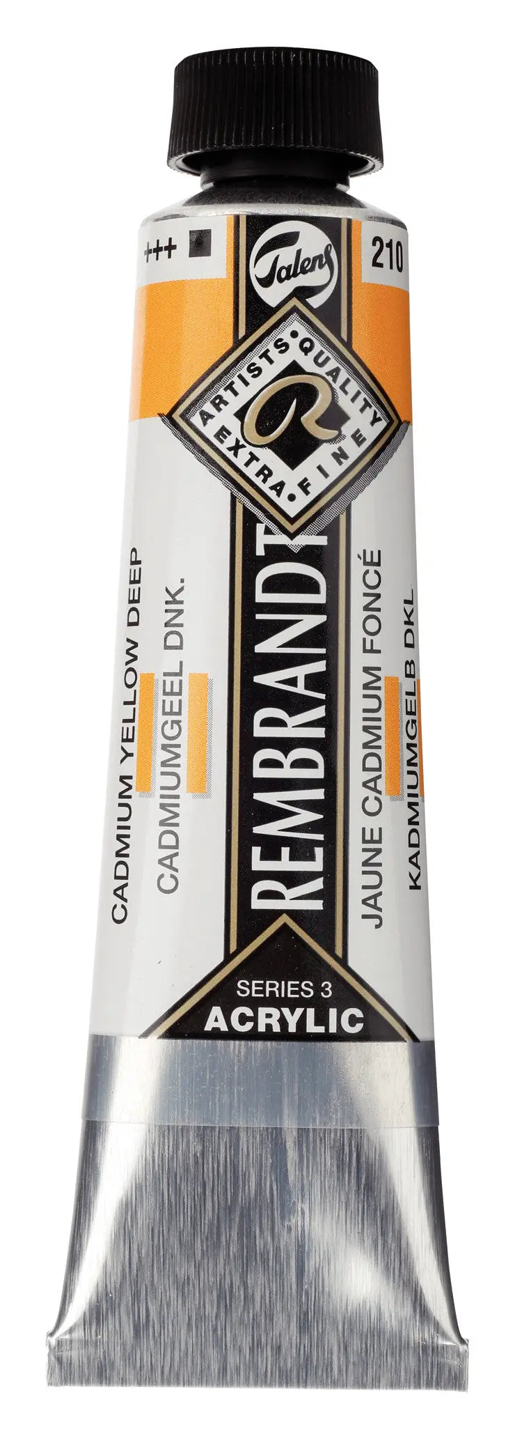 Rembrandt Acrylfarbe Tube 40 ml Kadmiumgelb Dunkel 210