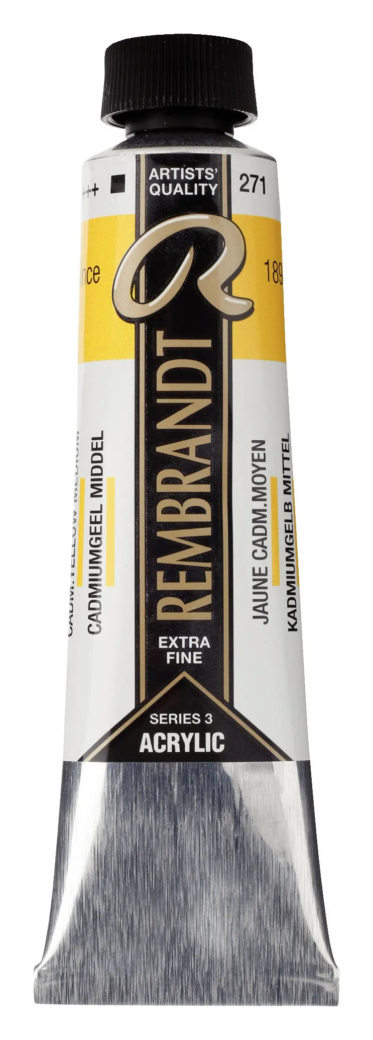 Rembrandt Acrylfarbe Tube 40 ml Kadmiumgelb Mittel 271