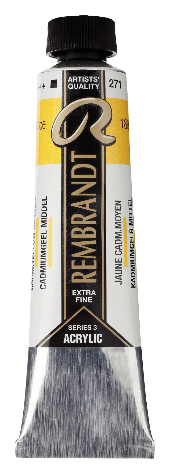 Rembrandt Acrylfarbe Tube 40 ml Kadmiumgelb Mittel 271