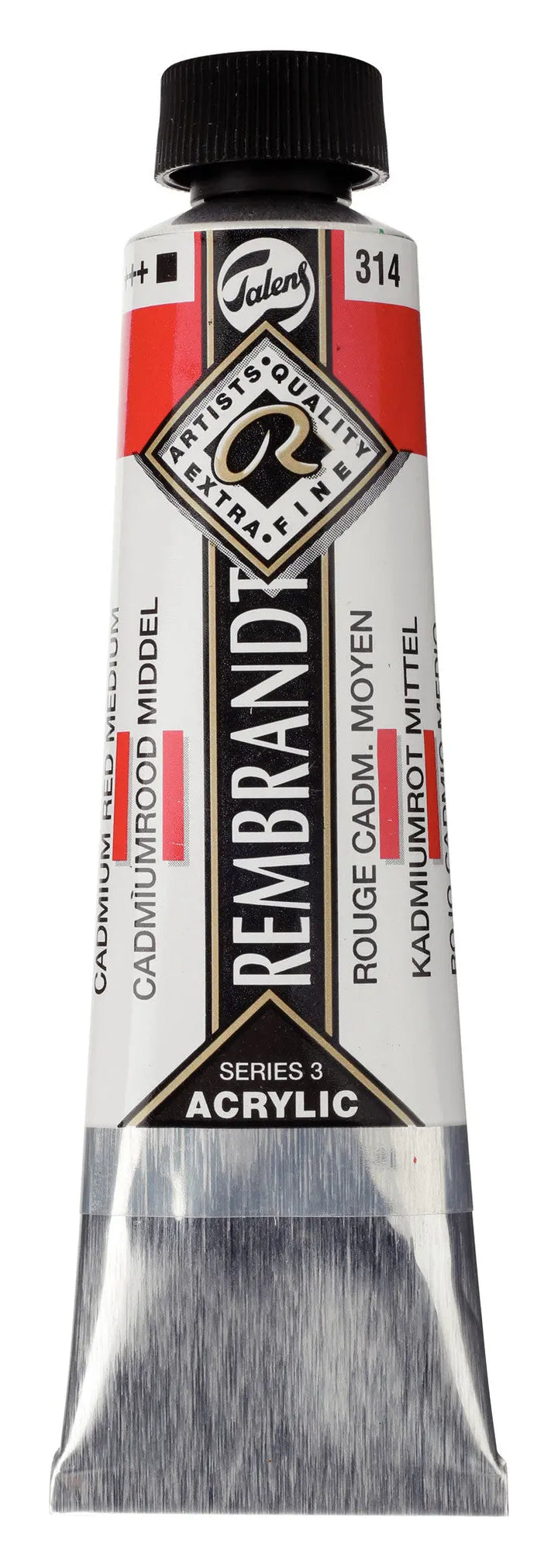 Rembrandt Acrylfarbe Tube 40 ml Kadmiumrot Mittel 314