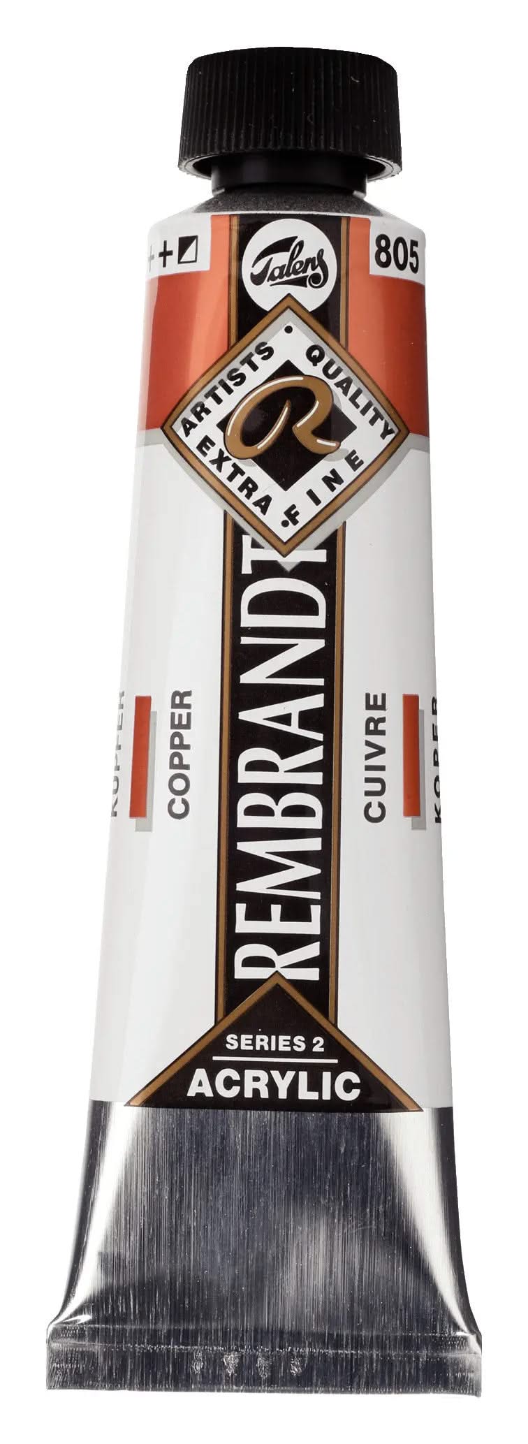 Rembrandt Acrylfarbe Tube 40 ml Kupfer 805 - Kidis Art