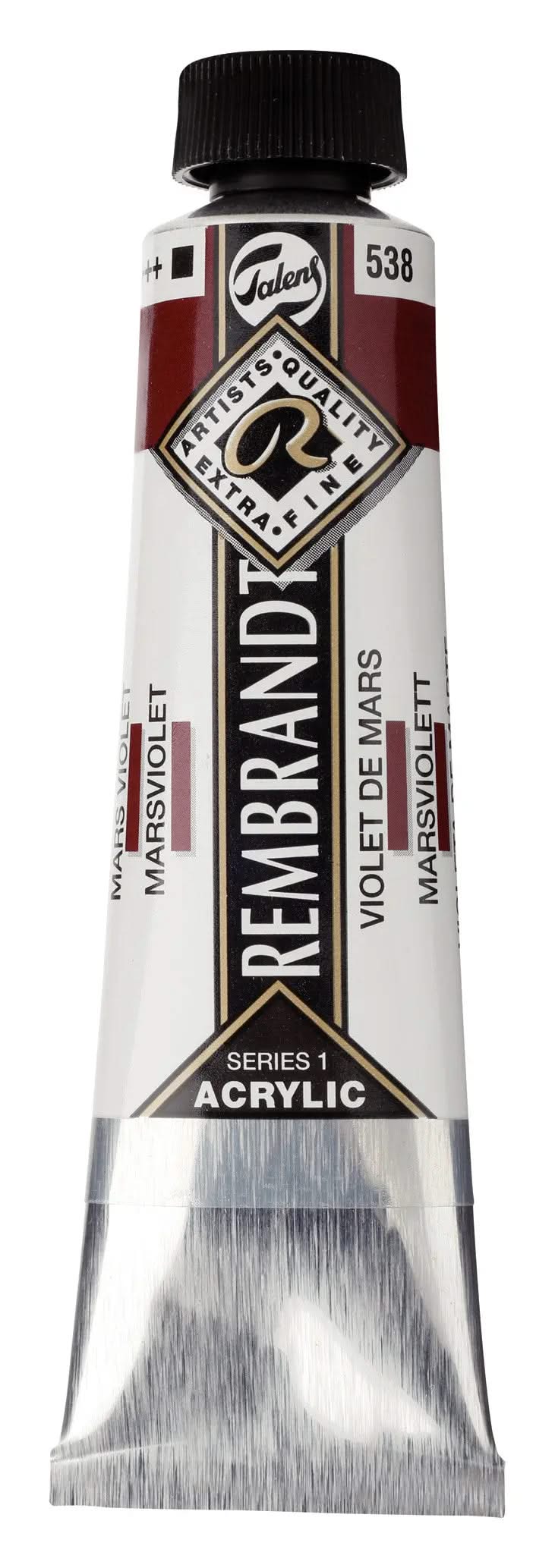 Rembrandt Acrylfarbe Tube 40 ml Marsviolett 538 - Kidis Art