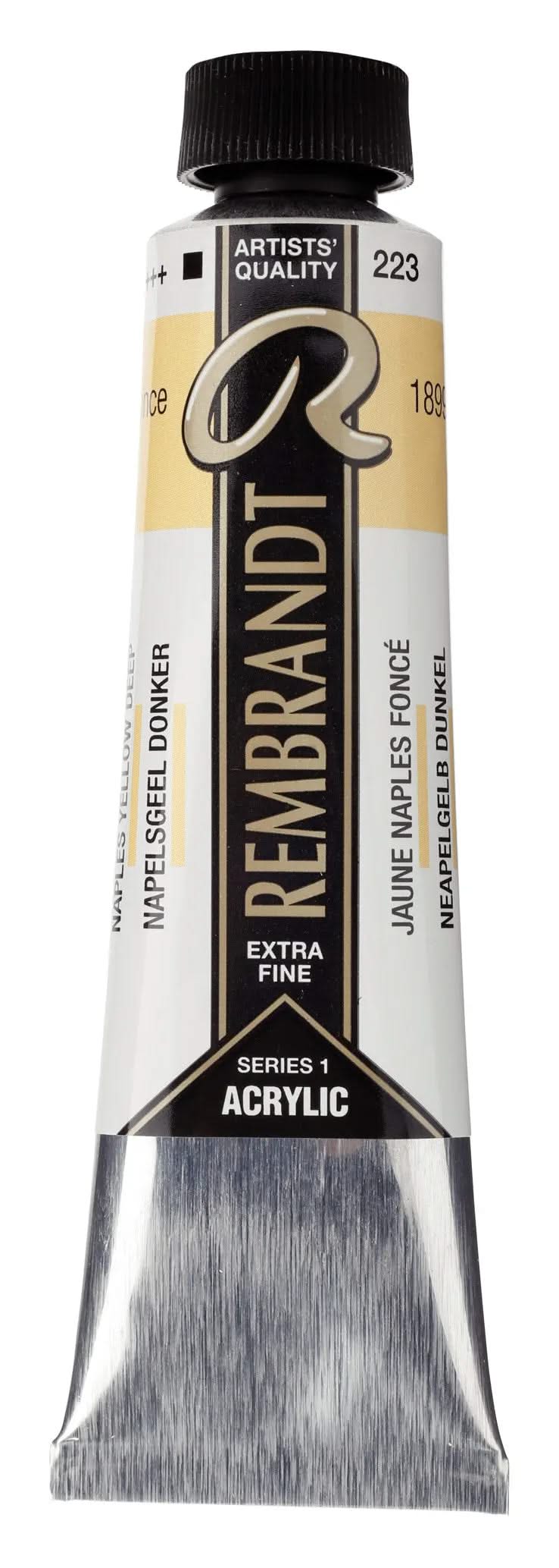 Rembrandt Acrylfarbe Tube 40 ml Neapelgelb Dunkel 223 - Kidis Art