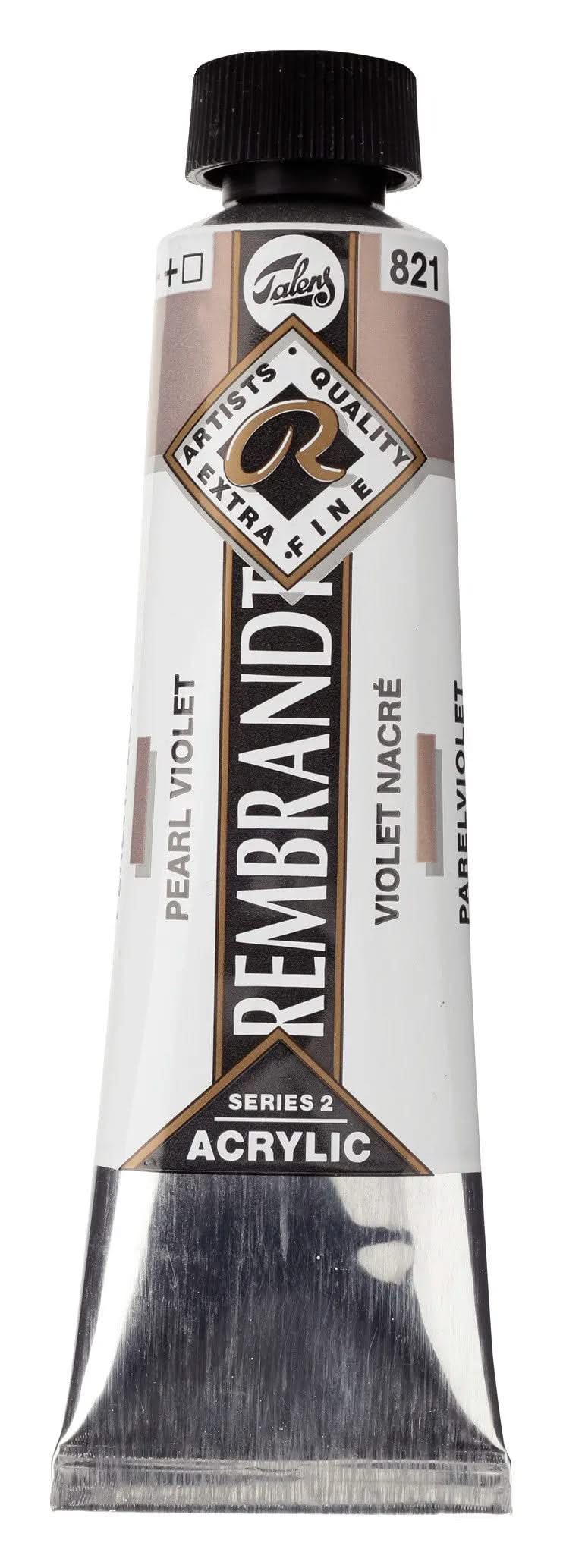 Rembrandt Acrylfarbe Tube 40 ml Perlviolett 821 - Kidis Art