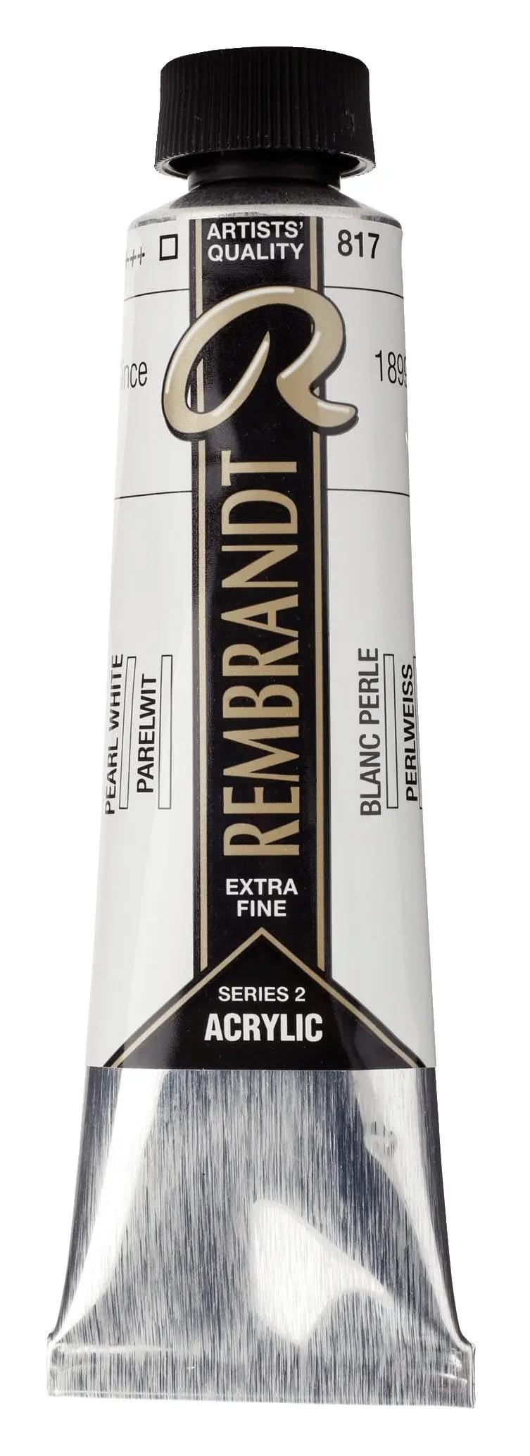 Rembrandt Acrylfarbe Tube 40 ml Perlweiß 817 - Kidis Art