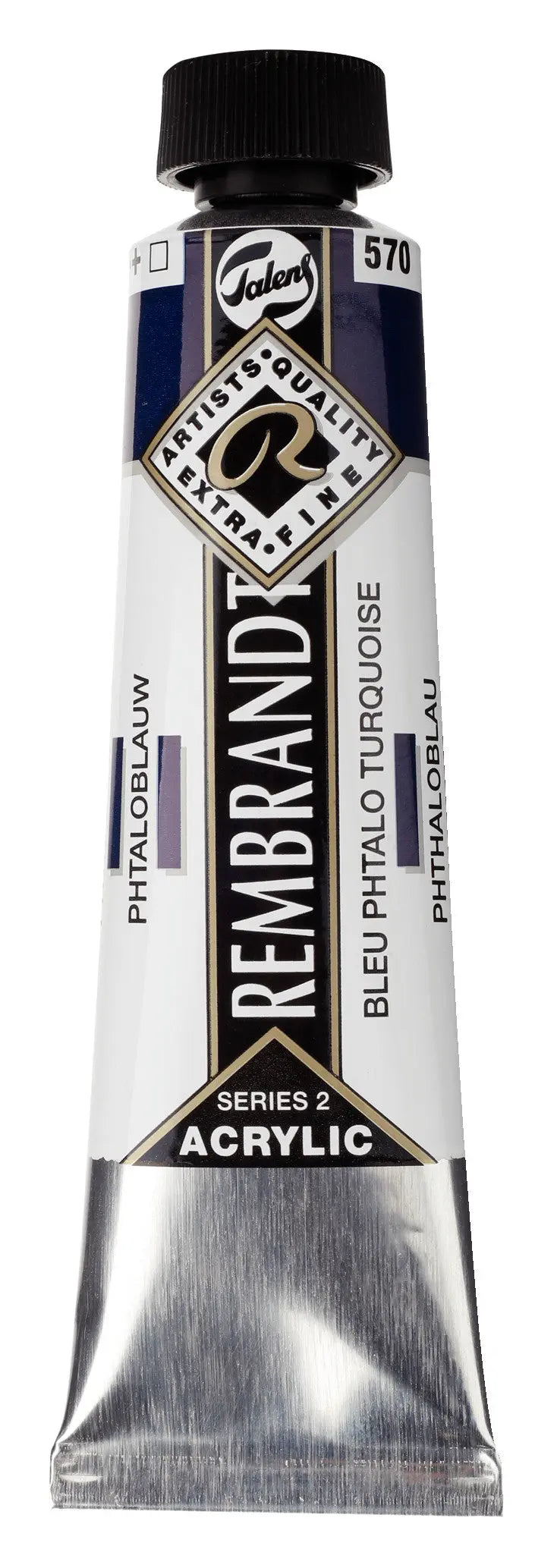 Rembrandt Acrylfarbe Tube 40 ml Phthaloblau 570
