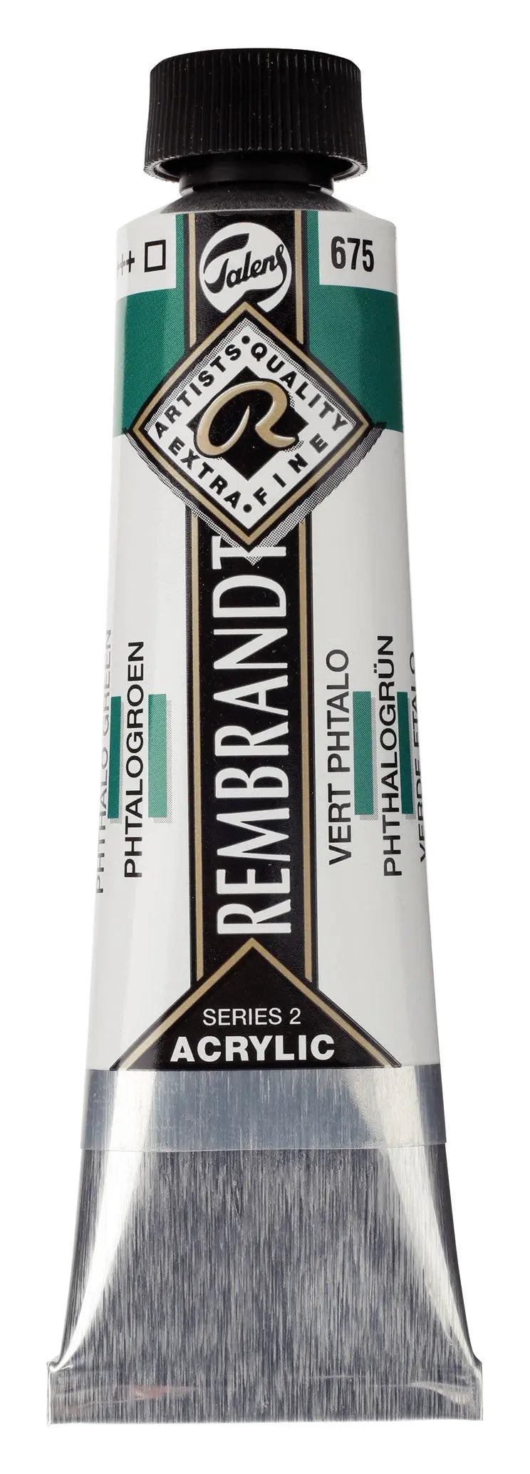 Rembrandt Acrylfarbe Tube 40 ml Phthalogrün 675